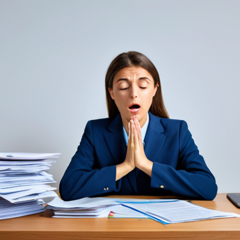 Information Overload**
"A woman overwhelmed by a waterfall of digital information icons (emails, social media notifications, news headlines), fully clothed in professional attire, sitting at a desk in a modern office, overwhelmed expression, safe for work, appropriate content, professional, modest, perfect anatomy, well-formed hands, natural proportions, information overload concept, clean background, family-friendly."
**